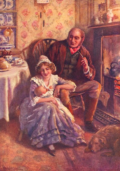 John a Dot Peerybingle od Harold Copping