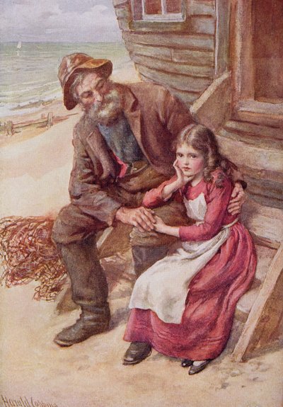 Peggotty a Little Emily, ilustrace pro 