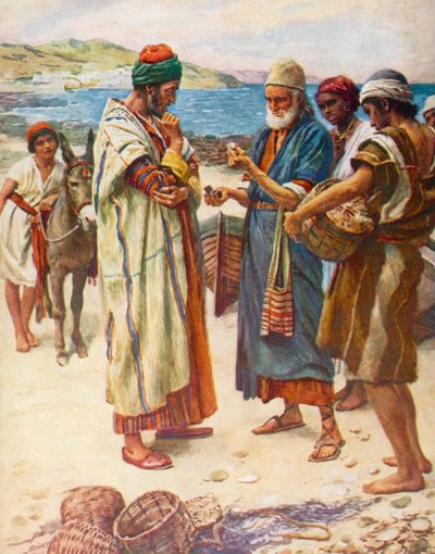 Drahocenná perla, Matouš od Harold Copping