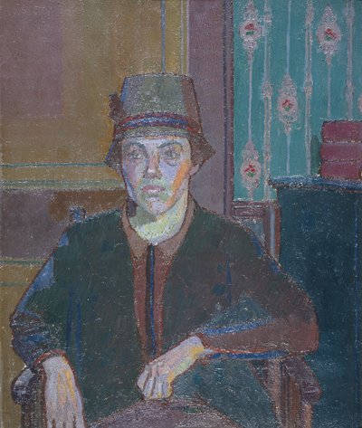 Nainen (öljy kankaalle) od Harold Gilman