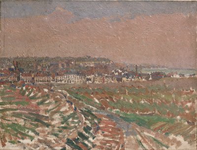Dieppe ze západu, 1910-1911 od Harold Gilman