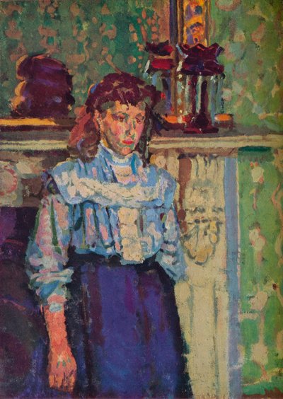 Interiér, c19. století. od Harold Gilman