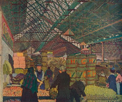 Leeds Market, c1913 1935 od Harold Gilman