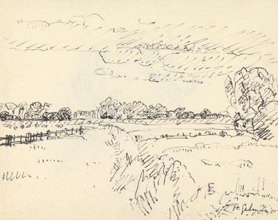 Romney Marsh od Harold Gilman