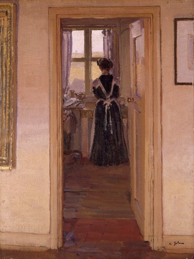 "Kuchyně", 1908-09 od Harold Gilman