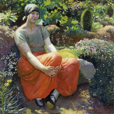 Na zahradě od Harold Harvey