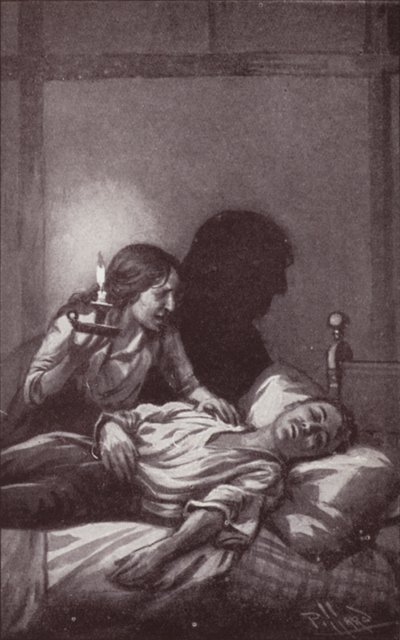 Ilustrace pro The Mystery Of Edwin Drood od Charlese Dickense (litho) od Harold Hume Piffard