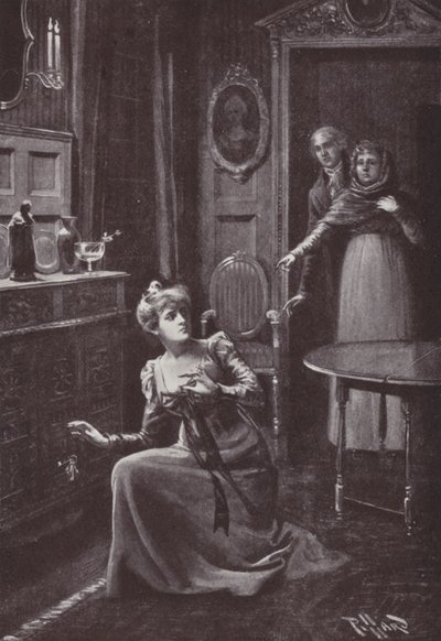 Ilustrace pro Vanity Fair od William Makepeace Thackeray (litho) od Harold Hume Piffard