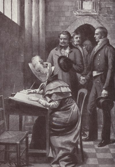 Ilustrace pro Vanity Fair od Williama Makepeace Thackeraye (litho) od Harold Hume Piffard