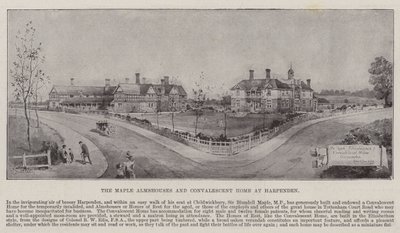 Maple Almshouses a zotavovna v Harpendenu od Harold Oakley