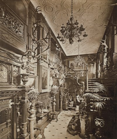 The Hall, Wickham Hall, Kent, 1897 od Harold Palmer