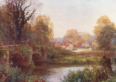 Eashing, poblíž Godalmingu (barevná litografie) od Harold Sutton Palmer
