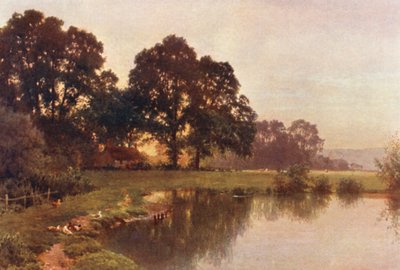 Poblíž Wonersh (barevná litografie) od Harold Sutton Palmer