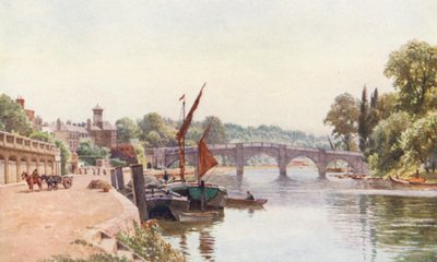 Richmond (barevná litografie) od Harold Sutton Palmer