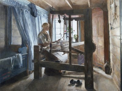 Tkalcovský dům od Harriet Backer