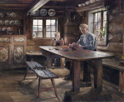 Interiér, domácí úkoly od Harriet Backer