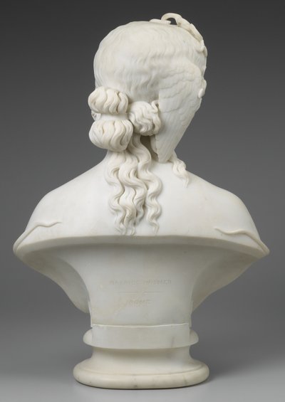 Medusa, kolem roku 1854 (mramor) od Harriet Goodhue Hosmer