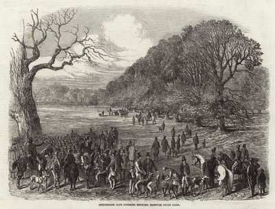 Coursingové setkání klubu Spelthorne od Harrison William Weir