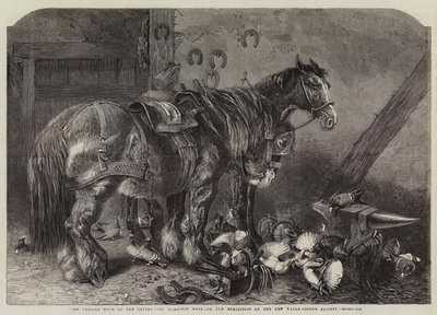 Hodina volného času v kovárně od Harrison William Weir