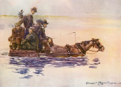 Golfplätze: Portmarnock, nach Hause kommen von Harry (1878-1950) Rountree