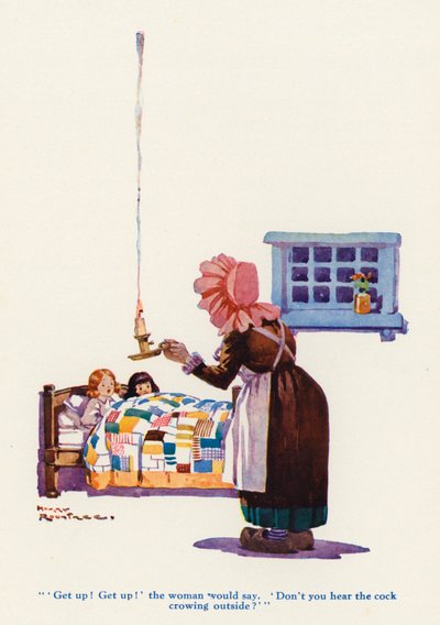 Vdova a její malé panenky (barva lito) od Harry Rountree