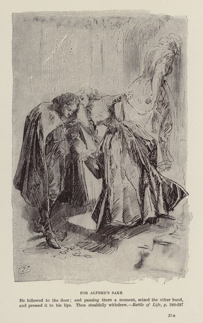 Vánoční knihy Charlese Dickense: (litografie) od Harry (after) Furniss