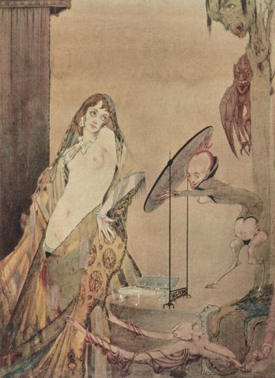 "Drest tak, vypadám jako jiné stvoření", ilustrace z 