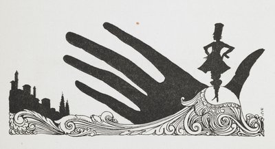 Ilustrace k příběhu „malý palec“. od Harry Clarke