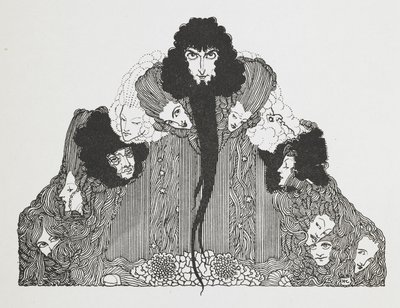 Ilustrace Bluebeard. od Harry Clarke