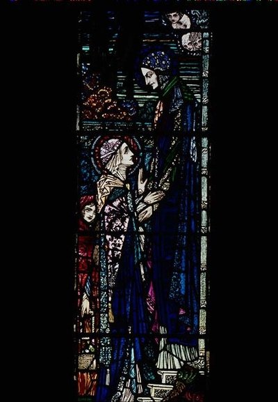 Svatá Alžběta a Marie od Harry Clarke