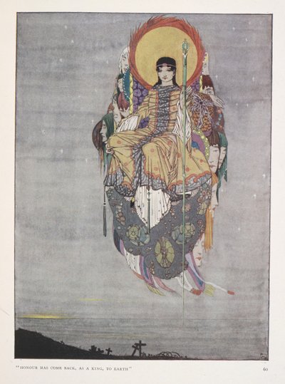 Mrtví. "Čest se vrátila, jako králi, na zem" od Harry Clarke
