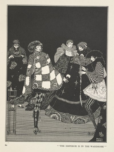 Císařovy nové šaty Císař je ve skříni. od Harry Clarke