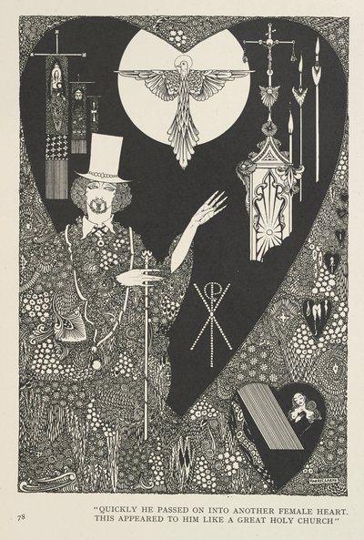 Galoše štěstí. Rychle přešel do jiného Ženské srdce. To se mu jevilo jako velká svatá církev. od Harry Clarke