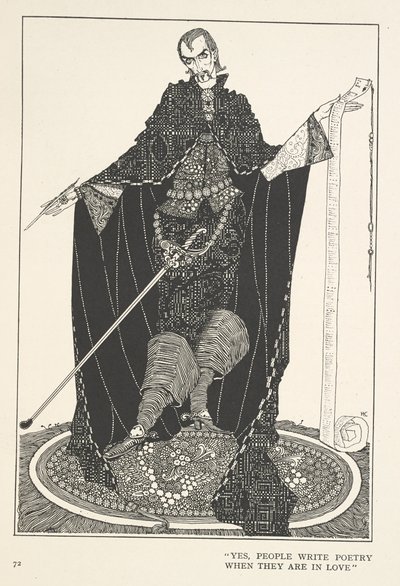 Galoše štěstí. Ano, lidé píší poezii, když jsou zamilovaní. od Harry Clarke