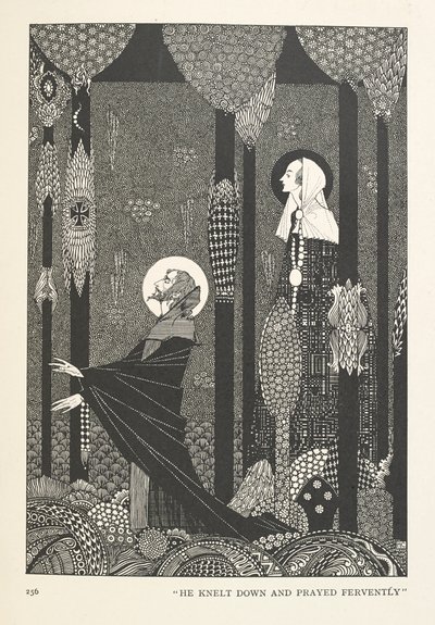 Dcera krále Marsh. Poklekl a vroucně se modlil. od Harry Clarke