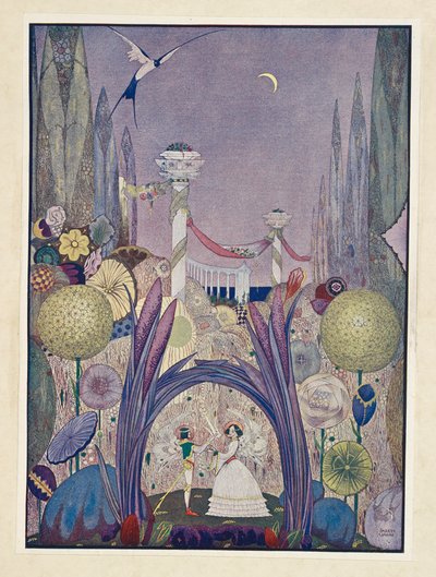 Paleček Měla by být královnou všech květin. od Harry Clarke