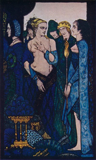 Pojmenovali jsme Lucrezii Crivelli a Titians Lady, c1910 od Harry Clarke