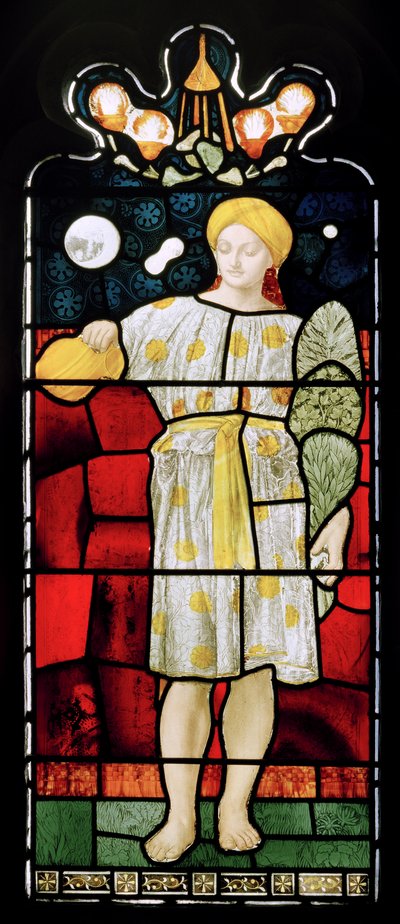 Alnwick, St Michael & St Paul, James Powell & Sons, Harry Wooldridge, Jewish Feast Celebration, 1877 od Harry Ellis Wooldridge