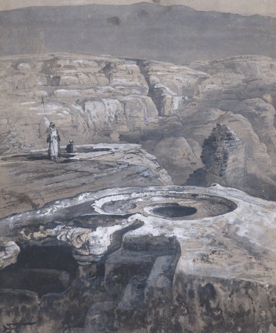 Baalův oltář, 1885. od Harry Fenn