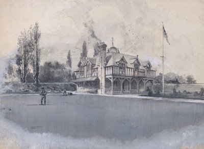 Atletický klub na Bowling Green, ca. 1900. od Harry Fenn