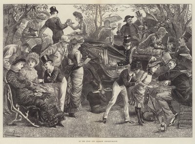 Na Eton a Harrow Cricket-Match od Harry Furniss