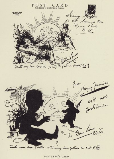 Karta Dan Lenos od Harry Furniss