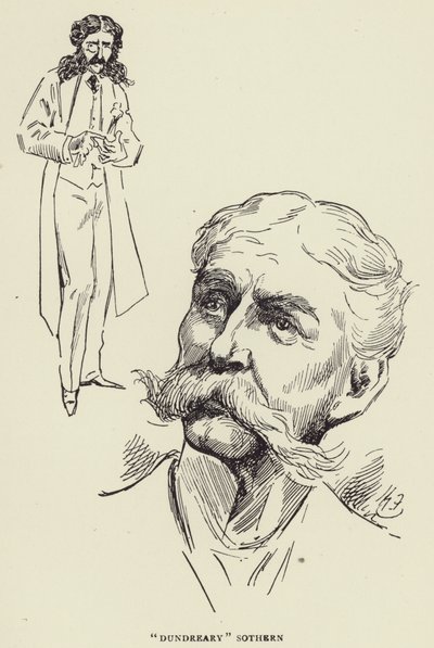 Dundreary Sothern od Harry Furniss