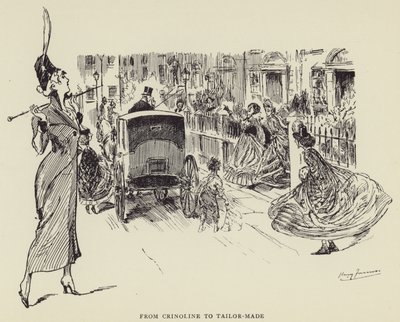 Od krinolíny k šití na míru od Harry Furniss