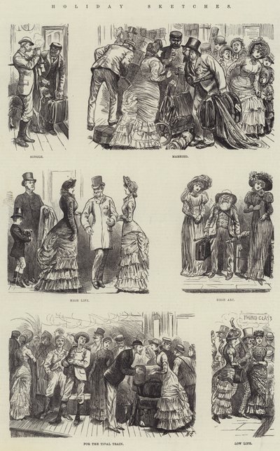 Prázdninové skici od Harry Furniss