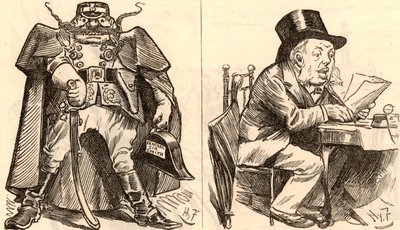 Ideální a skutečný“: William Henry Smith (1825-1891) od Harry Furniss