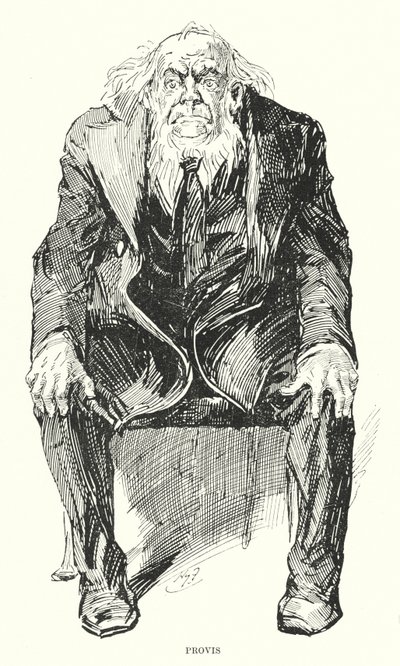 Ilustrace pro Velká očekávání od Charlese Dickense (litho) od Harry Furniss