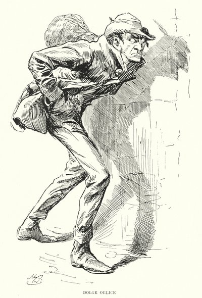 Ilustrace pro Velká očekávání od Charlese Dickense (litho) od Harry Furniss