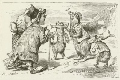 Ilustrace pro Sylvie a Bruna od Lewise Carrolla od Harry Furniss