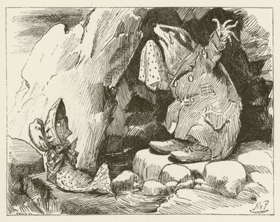 Ilustrace pro Sylvie a Bruna od Lewise Carrolla od Harry Furniss
